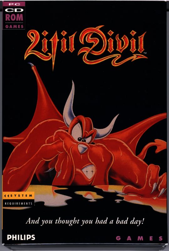 Litil Divil box art for CD-i
